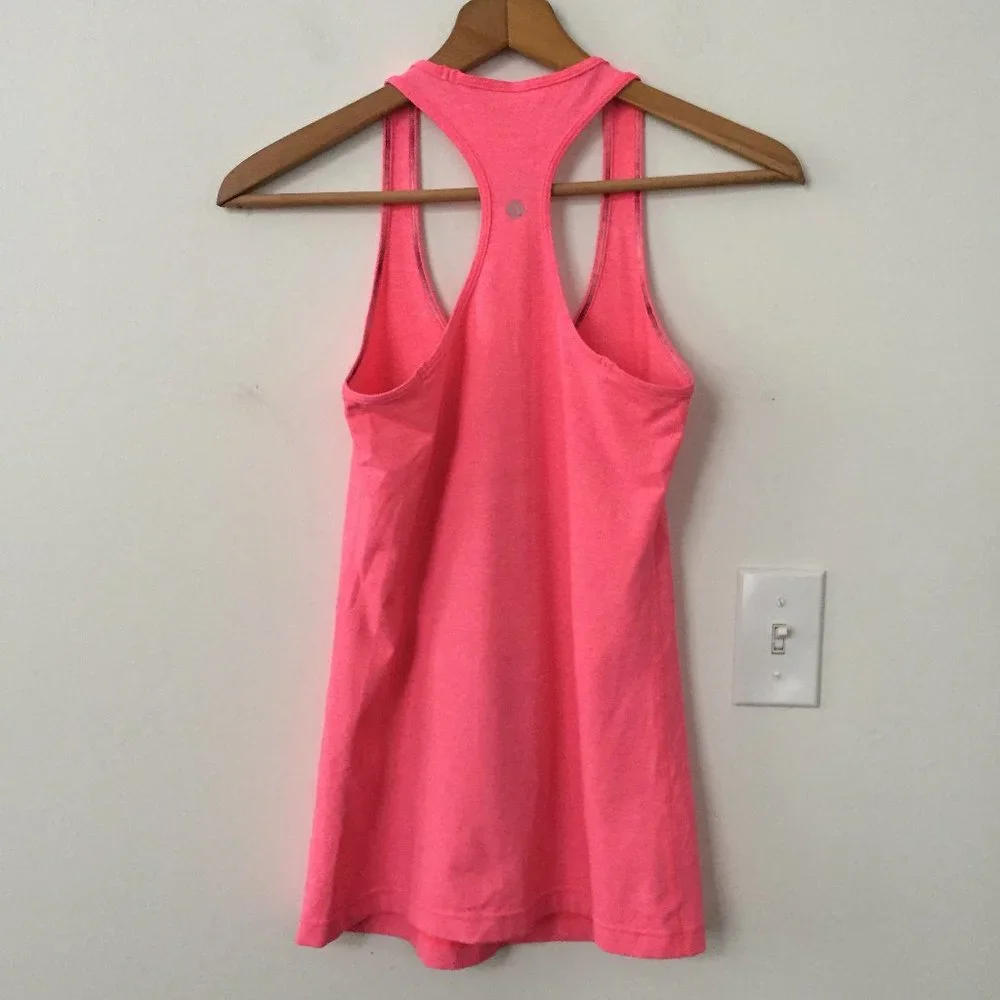 Lululemon Cool Racerback Tank Top in Pink
